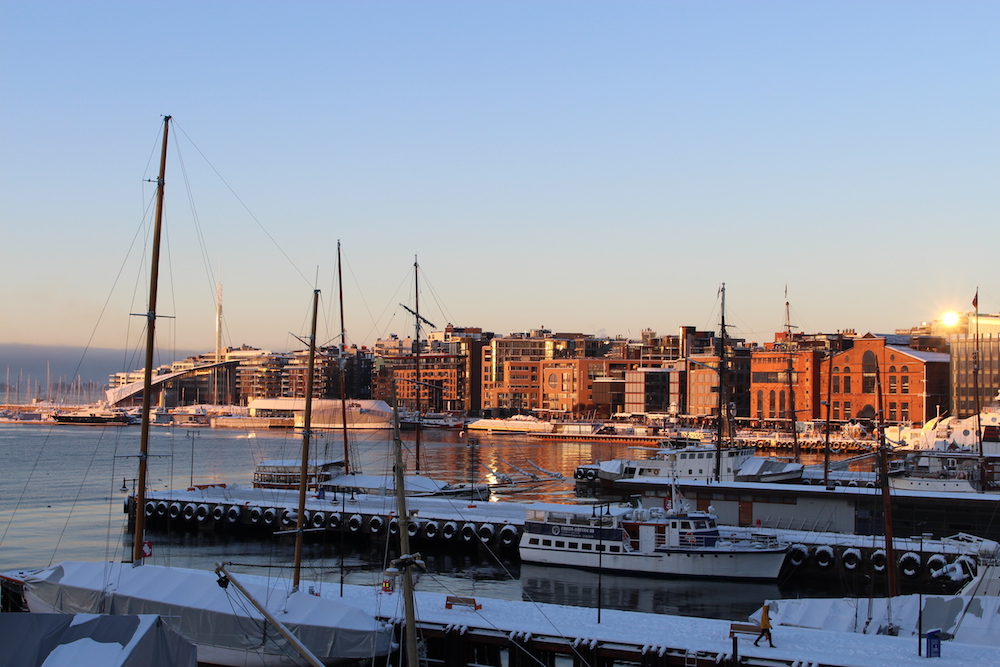A weekend in Oslo - view of Oslo harbour