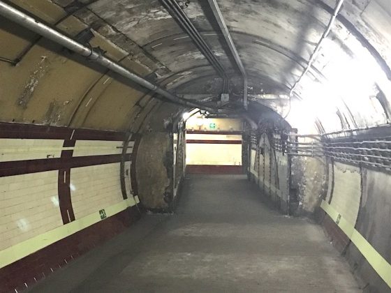 Down Street Station Tour