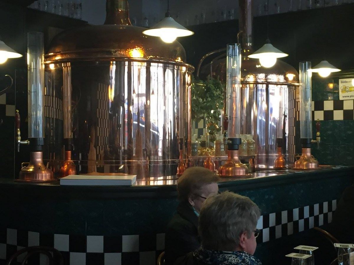 Brewery tour of Prague