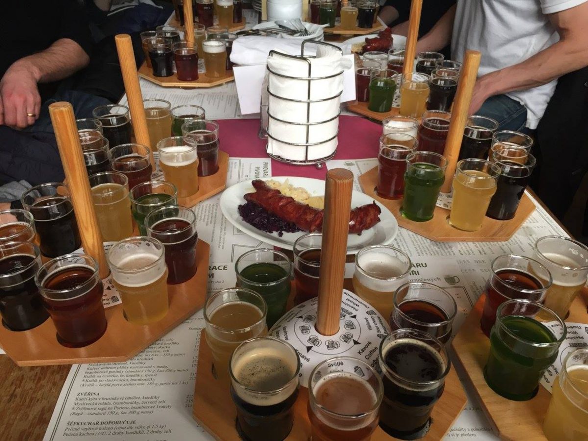 Brewery tour of Prague
