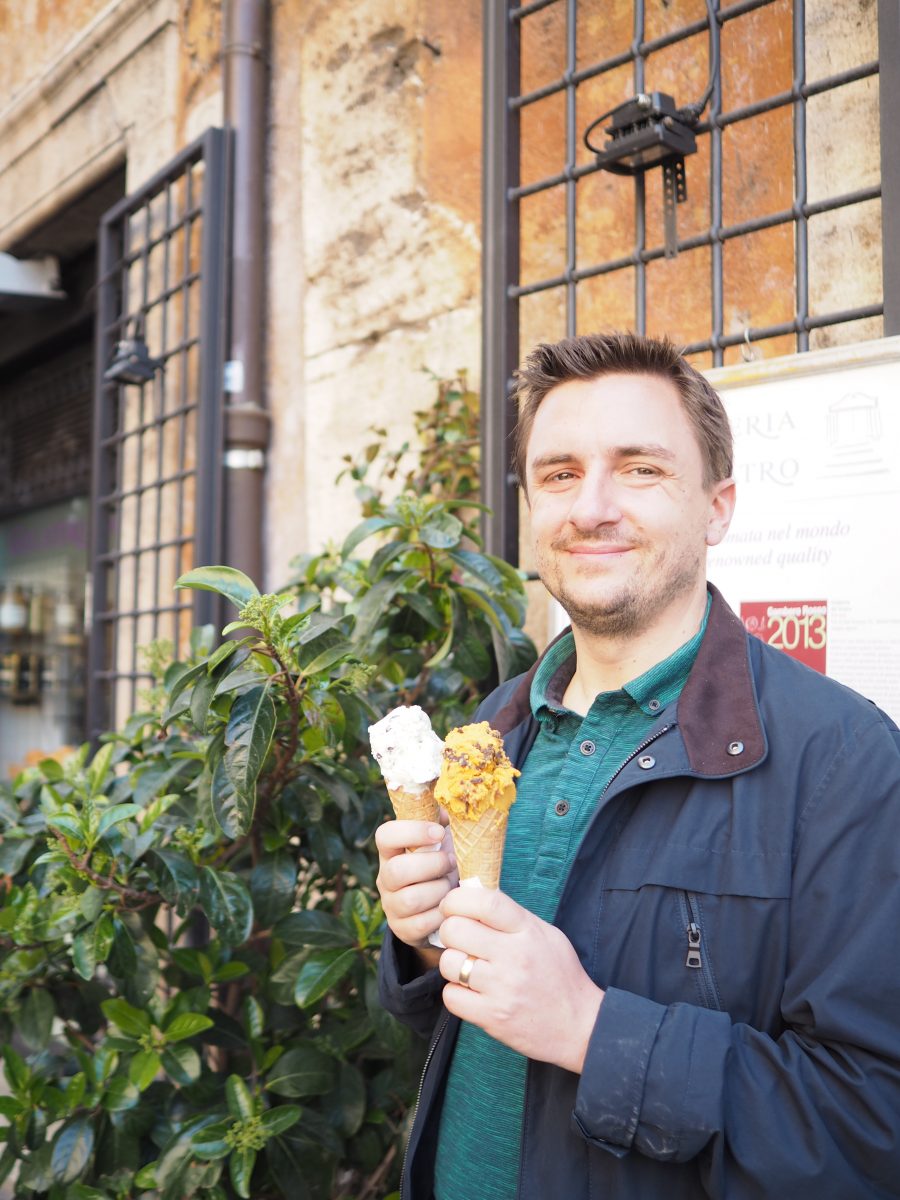Gelato in Rome